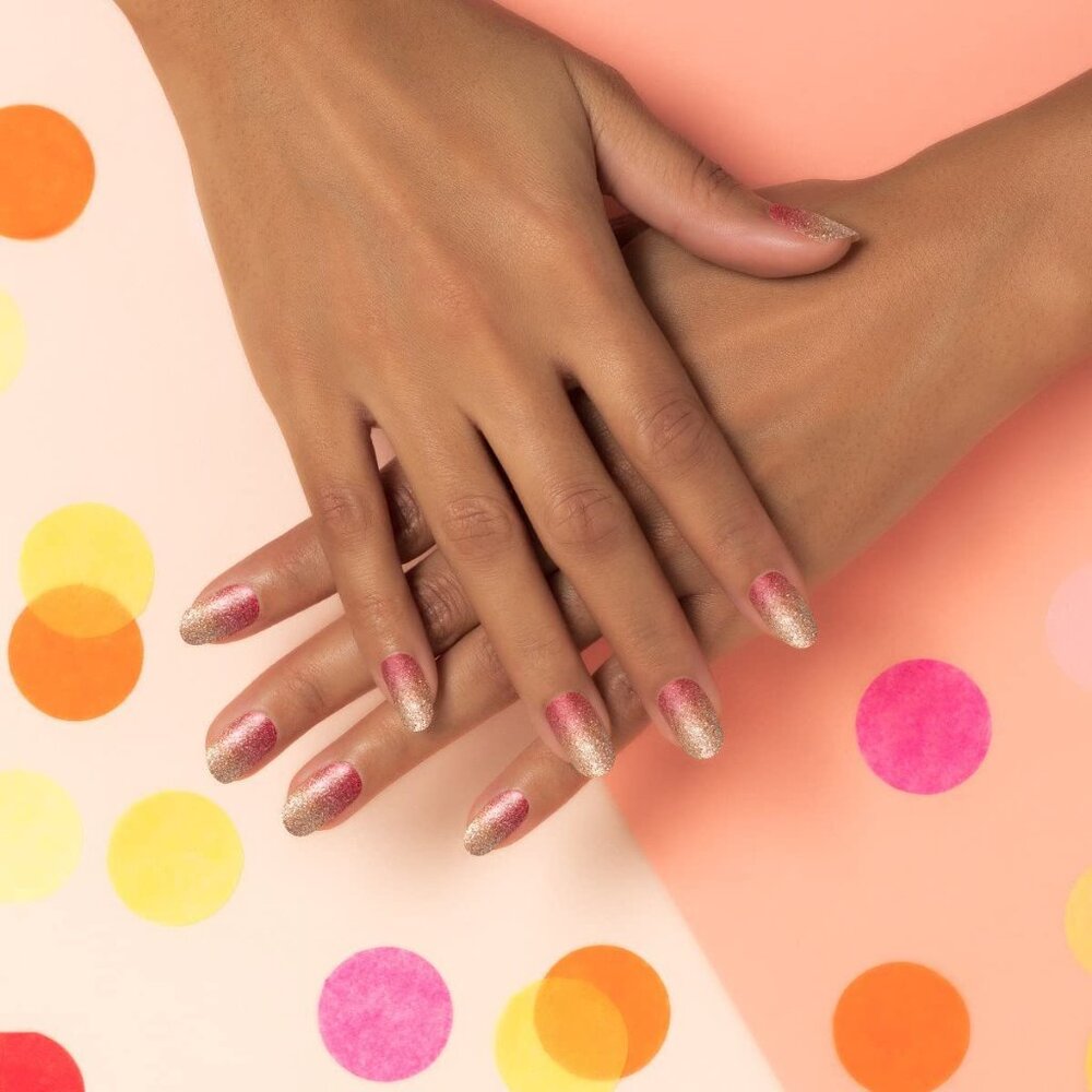 COLOR STREET “Coral Bay”‎ Real Nail Polish Strips (NEW & SEALED IN PACKAGE!) - Picture 5 of 6